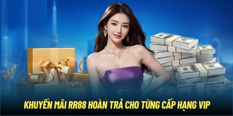 Khuyến mãi RR88 hoàn trả cho từng cấp hạng VIP